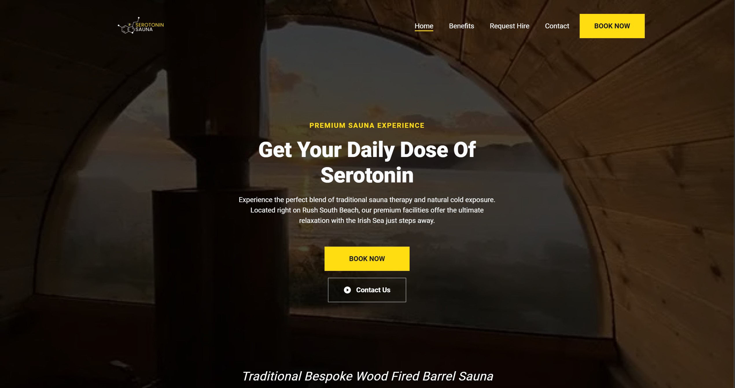 Serotonin Sauna - Booking System